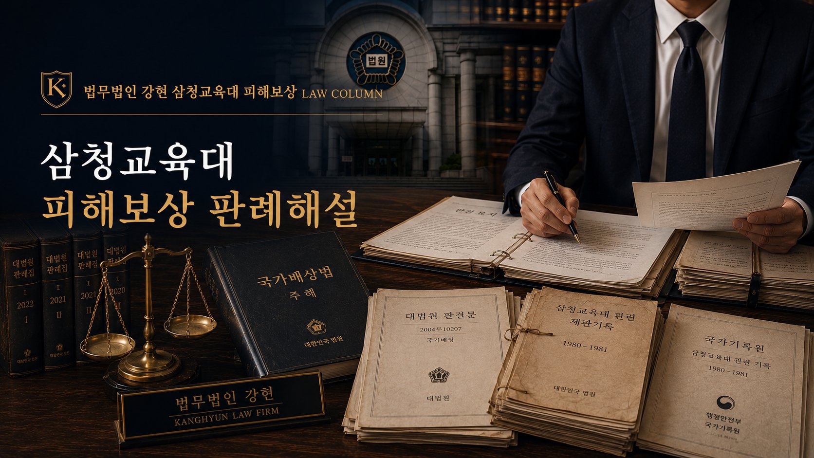 국가배상 판례해설｜삼청교육대 피해보상, 법원은 무엇을 인정했을까?